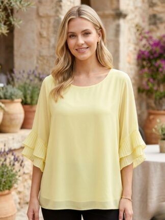 Blusa Plisé